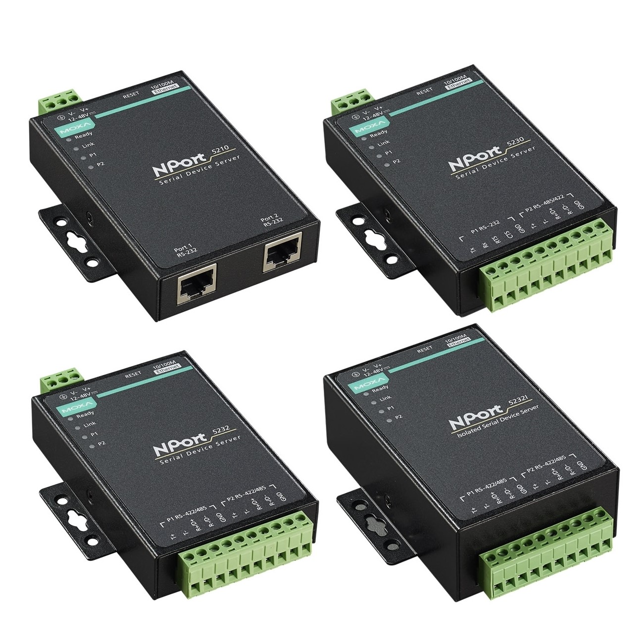 Преобразователь RS485 в Ethernet - Nport 5210 - конвертер RS 485 в Ethernet Преобразователь RS485 в Ethernet - Nport 5210 - конвертер RS 485 в Ethernet
