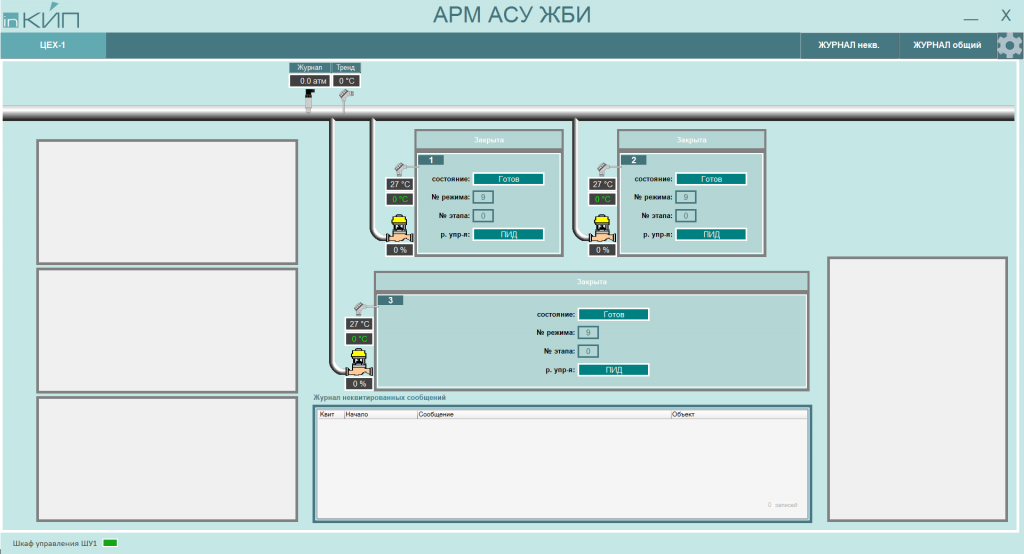 Рисунок 6. Главная мнемосхема АРМ-а (АРМ в MasterSCADA 3.х).png